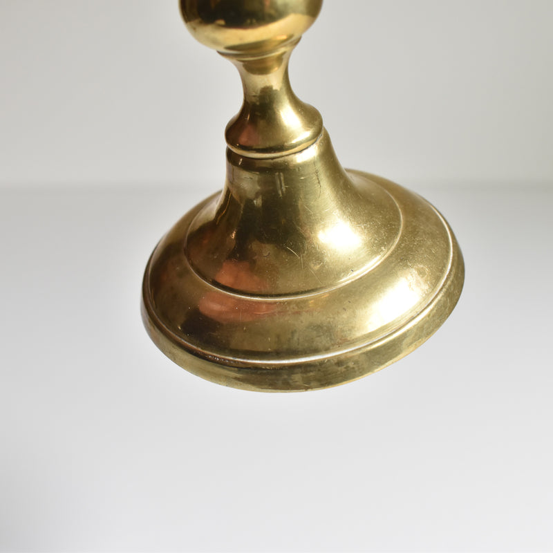 Vintage brass candle holder