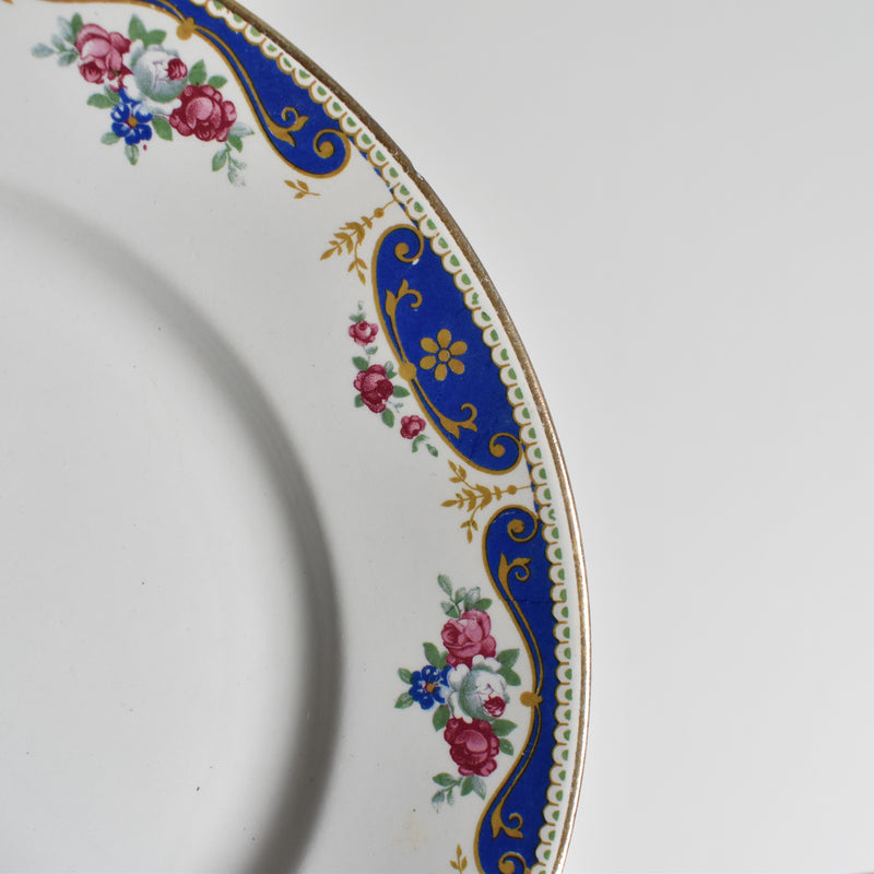 Vintage Plate Moulin des Loups Rose B