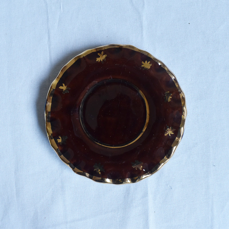 ア.ドラサンヴァル A.Dressinval ミニカップ＆ソーサー 3cm ブラウン A