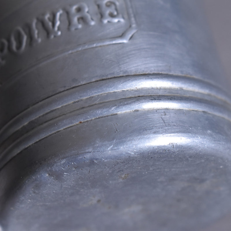Vintage Aluminum Container - Poivre