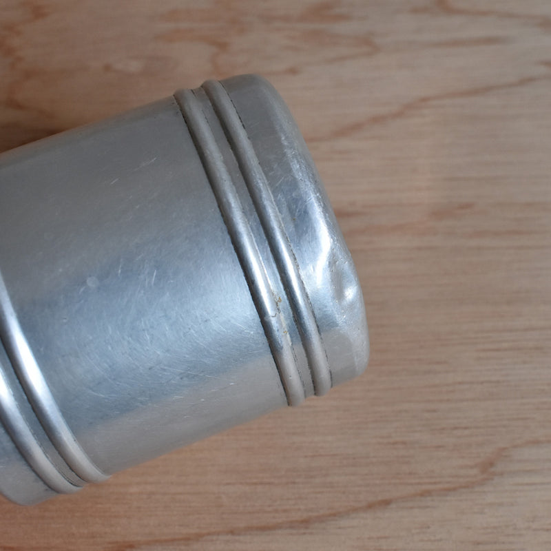 Vintage aluminum storage containers - Set of 6