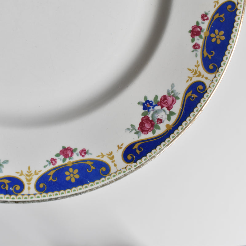 Vintage Plate Moulin des Loups Rose B