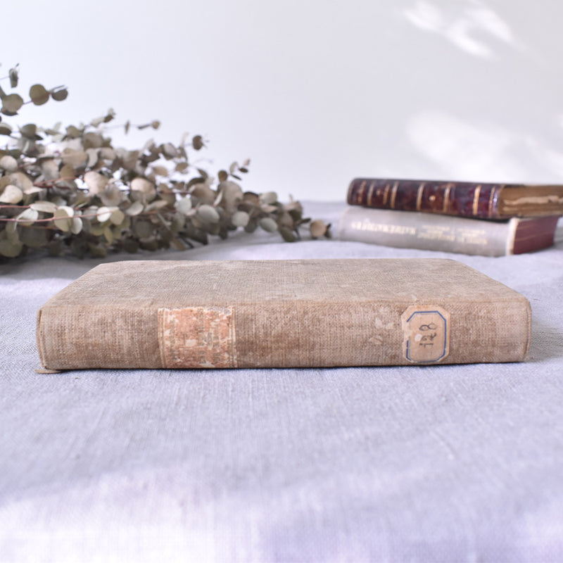 Antique book: "Les soirées de Meudon"