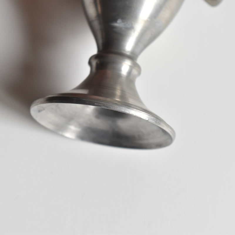 Vintage Pewter Flower Vase 19 cm