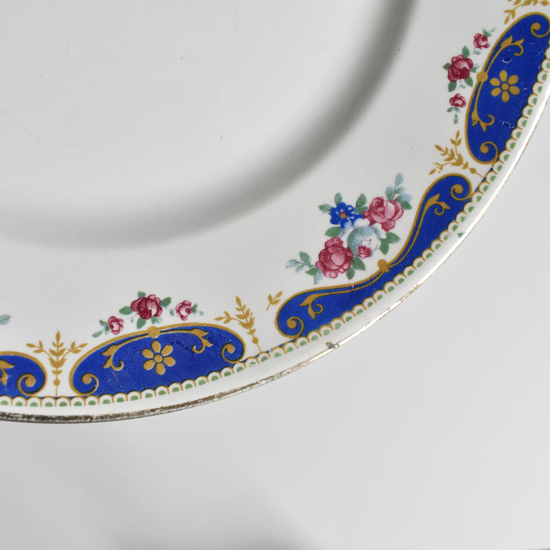 Vintage Plate Moulin des Loups Rose B