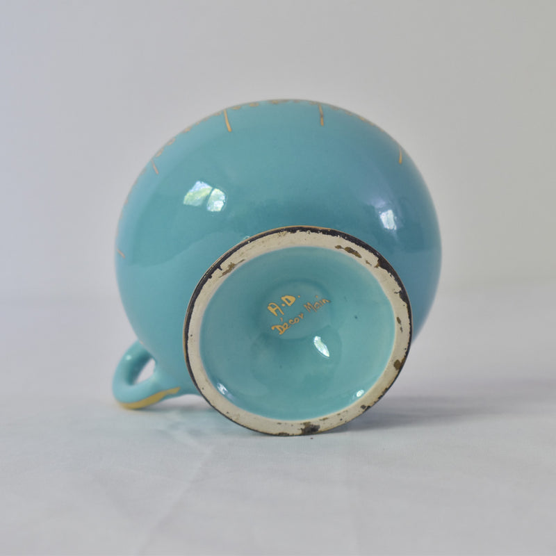 ア.ドラサンヴァル A.Dressinval チョコレートカップ ライトブルー