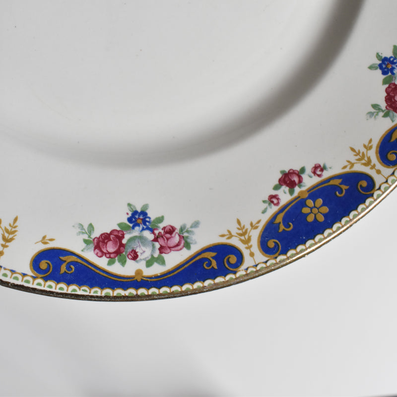Vintage Plate Moulin des Loups Rose B