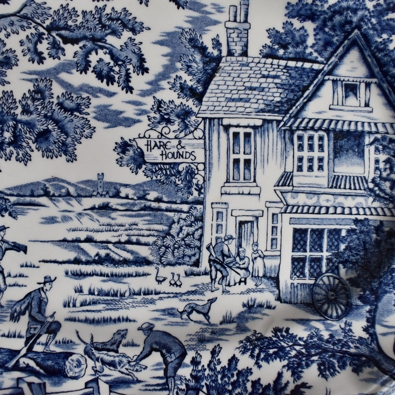 アンティークオーヴァル サービスプレート リュネヴィル　English Style