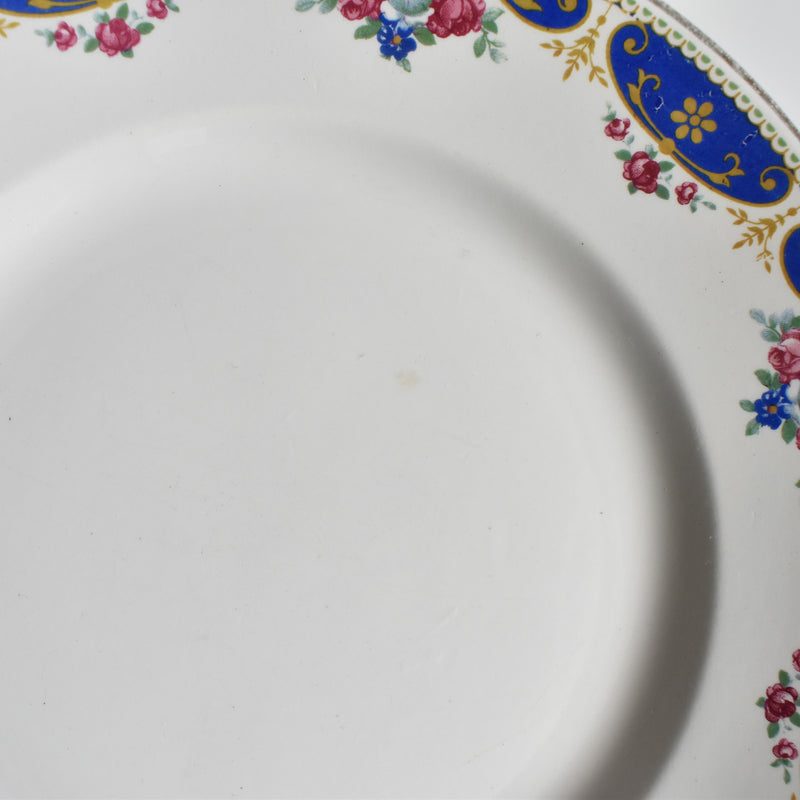 Vintage Plate Moulin des Loups Rose B