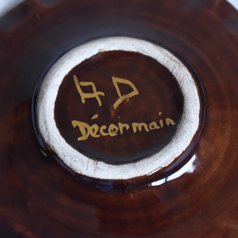 ア.ドラサンヴァル A.Dressinval ミニカップ＆ソーサー 3cm ブラウン A