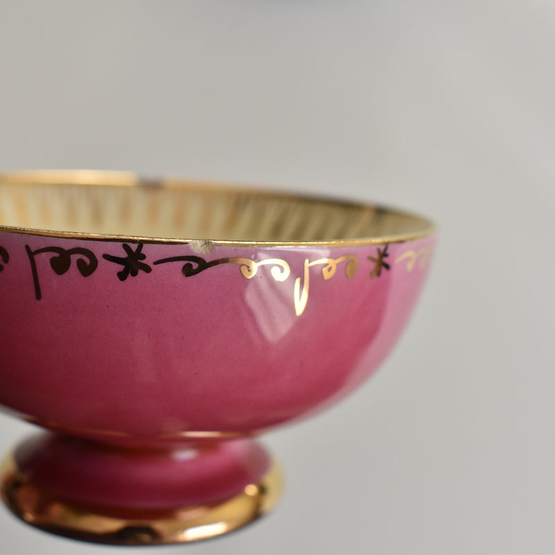 ア.ドラサンヴァル A.Dressinval コーヒーカップ＆ソーサー Pink C