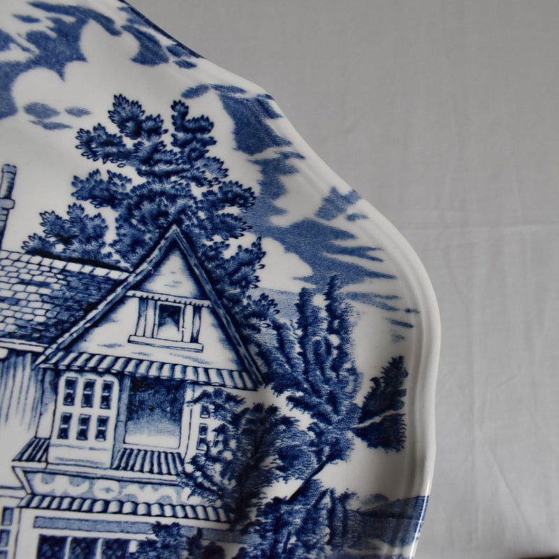 アンティークオーヴァル サービスプレート リュネヴィル　English Style