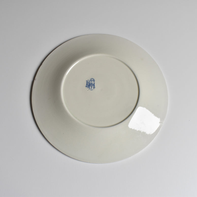 Antique dessert plate Gien