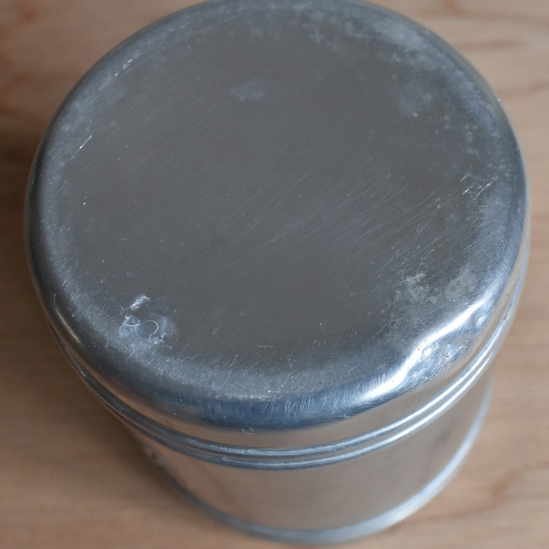 Vintage aluminum storage containers - Set of 6