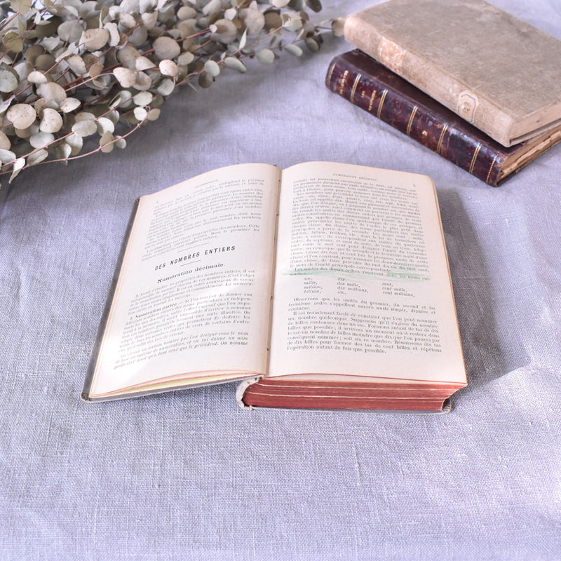 Antique book "Manuel du Baccalauréat"