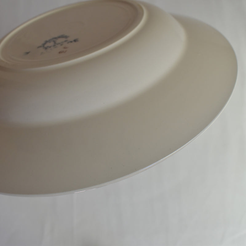Antique Deep Plate, Badonviller Aurore A