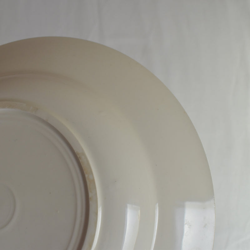 Antique Deep Plate, Badonviller Aurore A