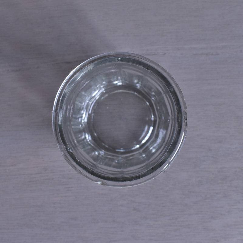 ガラス　ヴィンテージ　ジャムポット　375　B