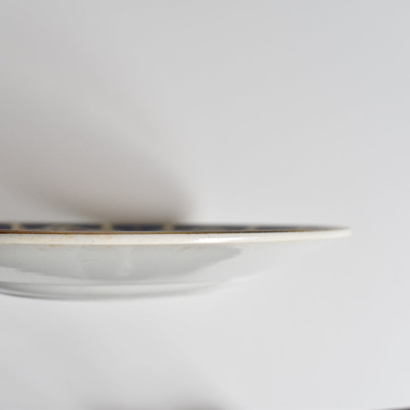 Vintage plate Moulin des Loups Rose C