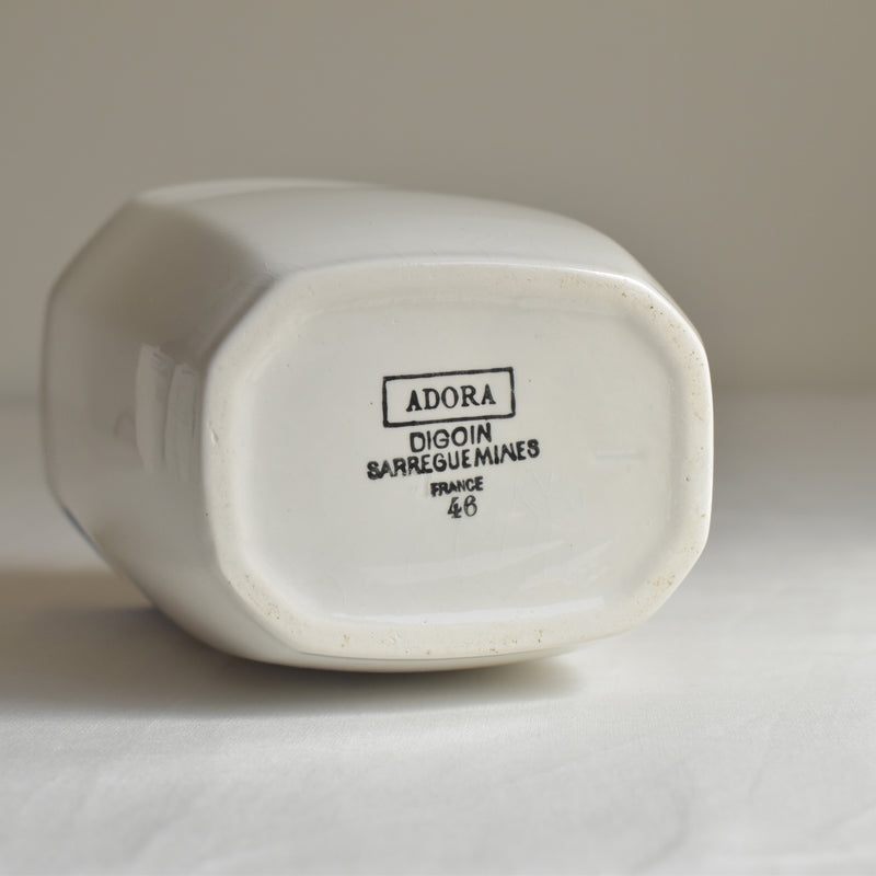 Vintage Canister Digoin & Sarreguemines ADORA Set of 6