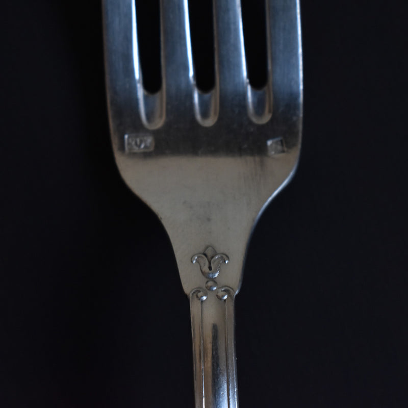 Vintage Folk & Spoon Set Ruban