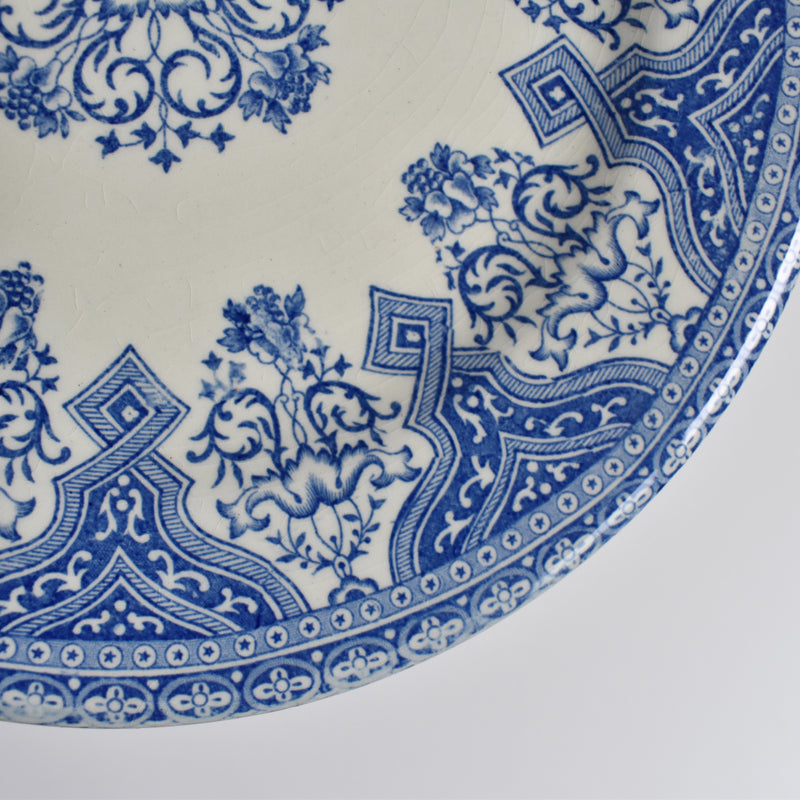 Antique dessert plate Gien