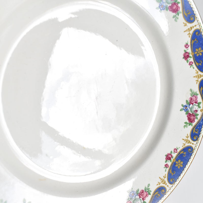 Vintage plate Moulin des Loups Rose C
