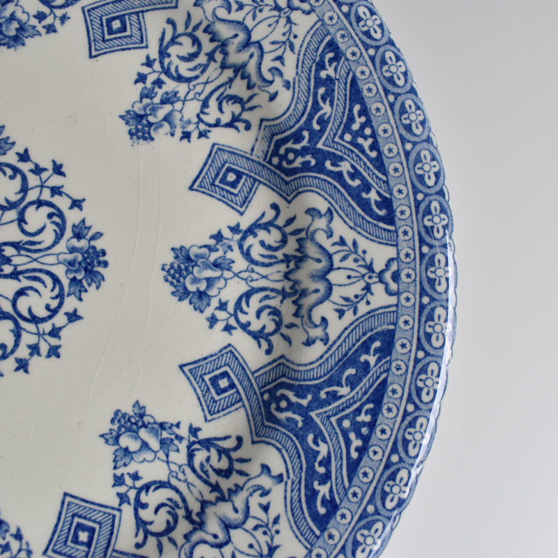 Antique dessert plate Gien