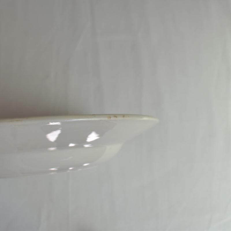 Antique Deep Plate, Badonviller Aurore A