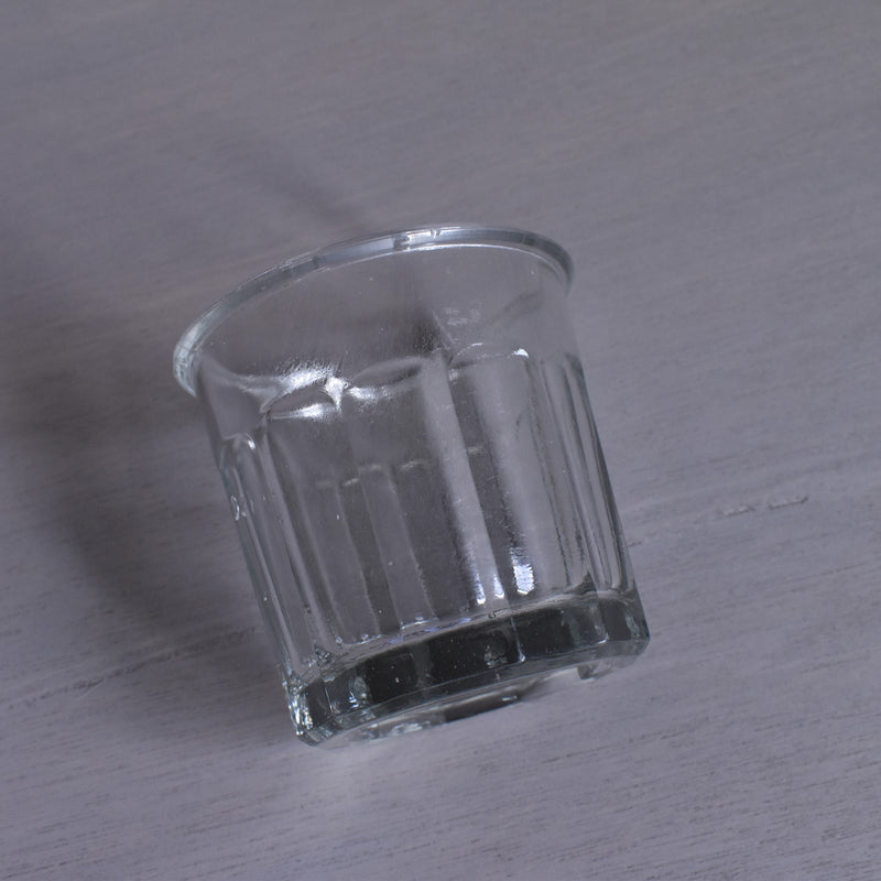 ガラス　ヴィンテージ　ジャムポット　375　B