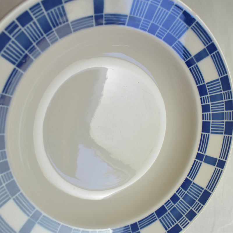 Antique Deep Plate, Badonviller Aurore A