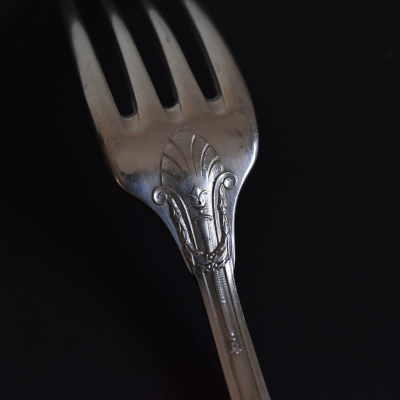 Vintage Folk & Spoon Set Ruban