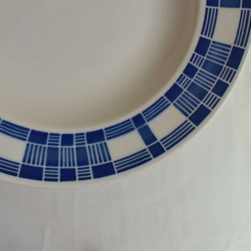 Antique Deep Plate, Badonviller Aurore A