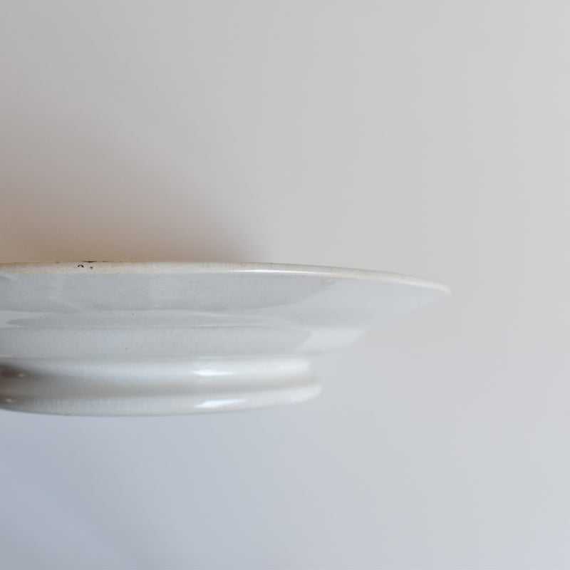 Antique Pedestal Plate FF Peksonnu Liseron