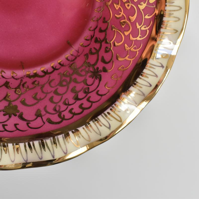 ア.ドラサンヴァル A.Dressinval コーヒーカップ＆ソーサー Pink D