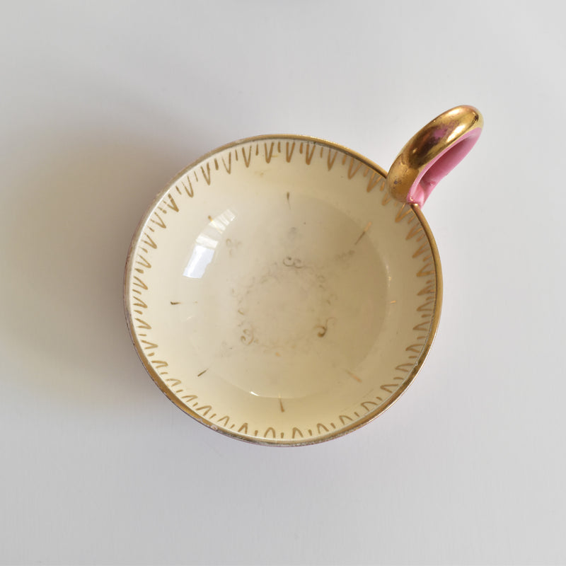 ア.ドラサンヴァル A.Dressinval コーヒーカップ＆ソーサー Pink D