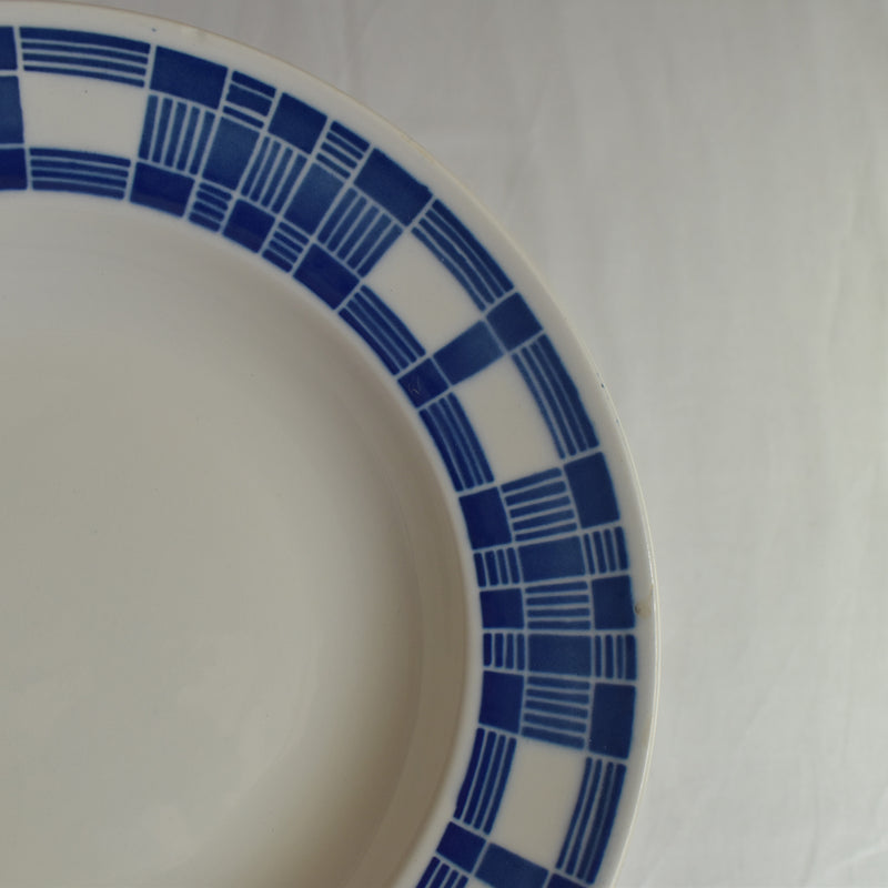 Antique Deep Plate, Badonviller Aurore A
