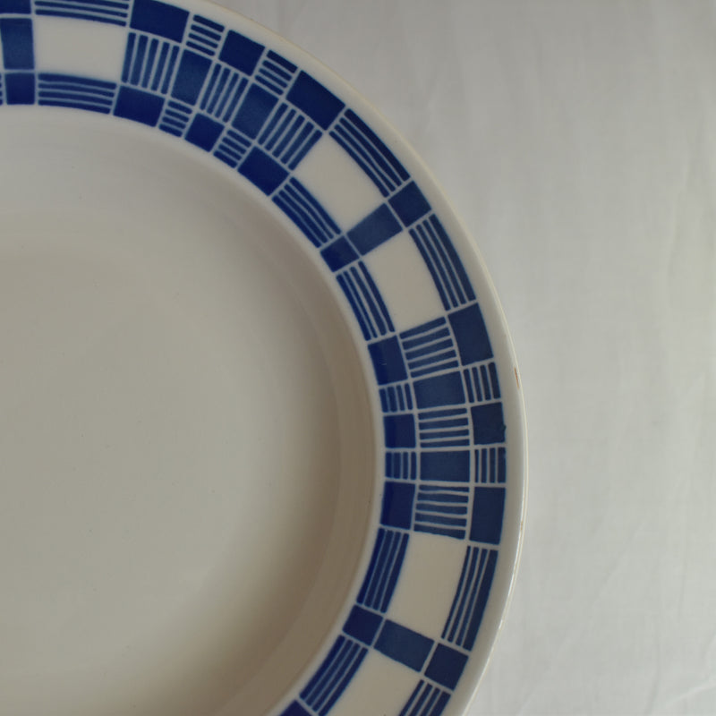 Antique Deep Plate, Badonviller Aurore A