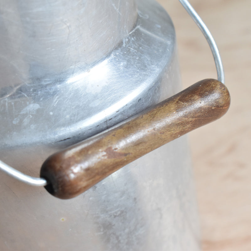 Vintage Aluminum Milk Pot