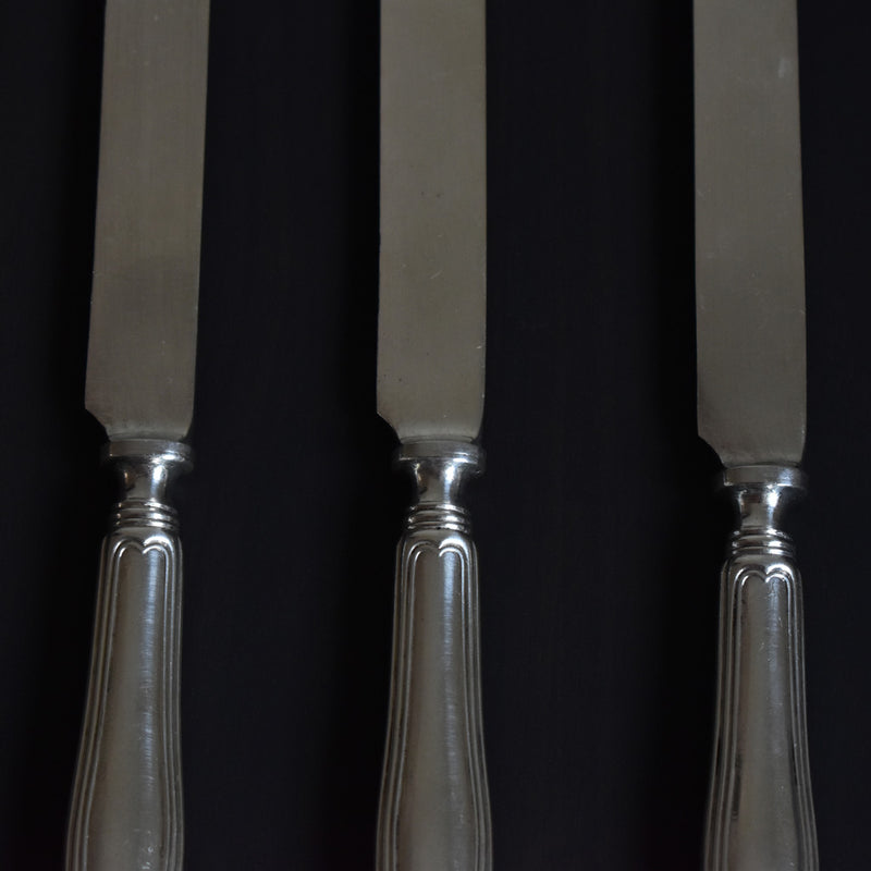 Art Krupp Berndorf Vintage Knife Set of 3