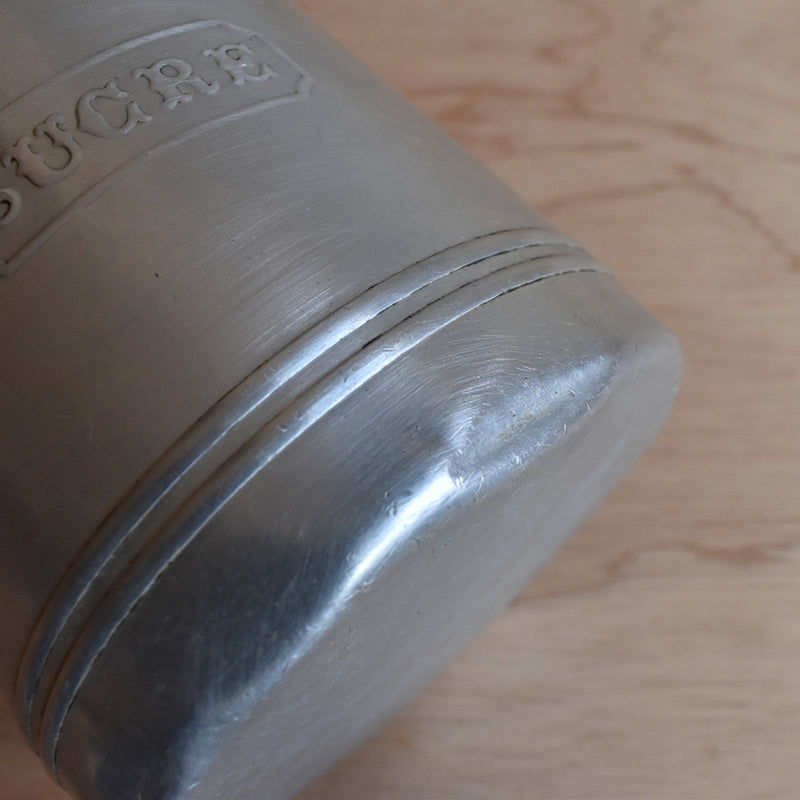 Vintage aluminum storage containers - Set of 6