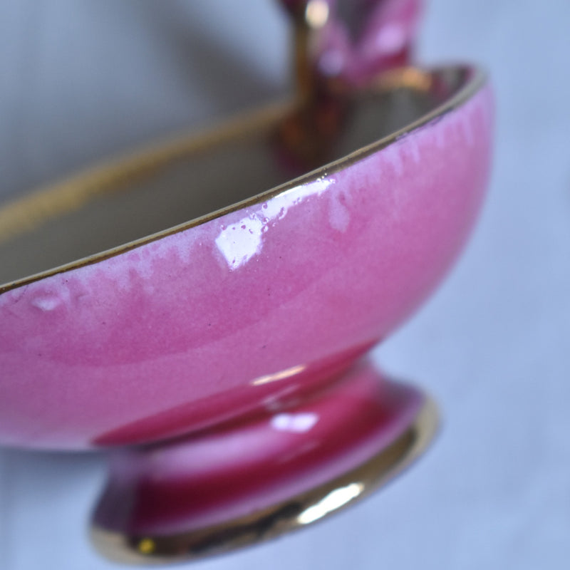 ア.ドラサンヴァル A.Dressinval ミニカップ＆ソーサー 3cm ピンク C