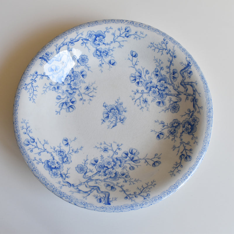 Antique Compotier Gien Fleurettes