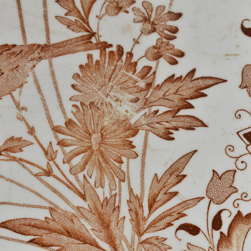 Antique Tile Trivet: Le Favori