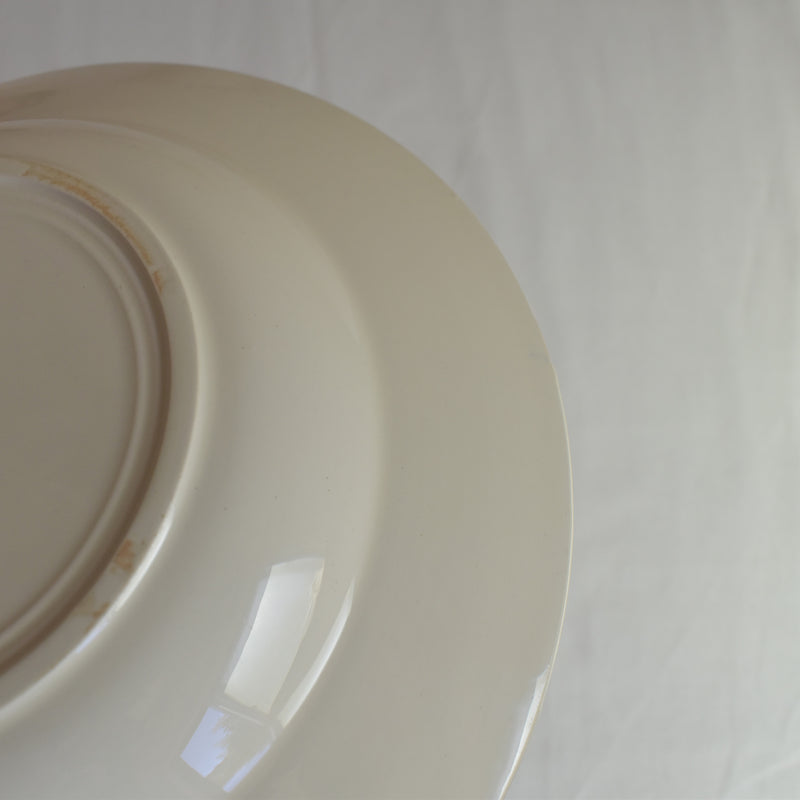 Antique Deep Plate Badonviller Aurore B