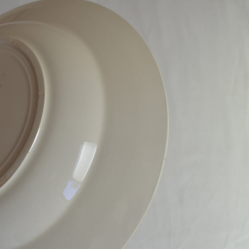 Antique Deep Plate Badonviller Aurore B