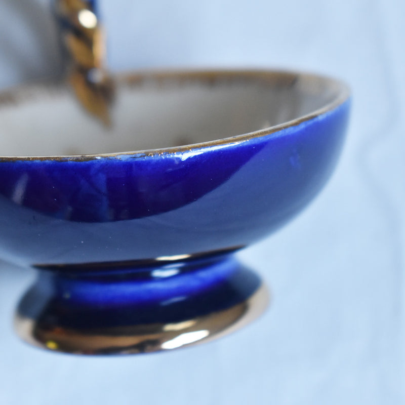 ア.ドラサンヴァル A.Dressinval ミニカップ＆ソーサー 3cm ダークブルー A