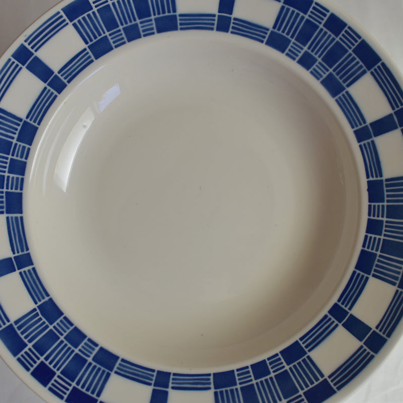 Antique Deep Plate Badonviller Aurore B