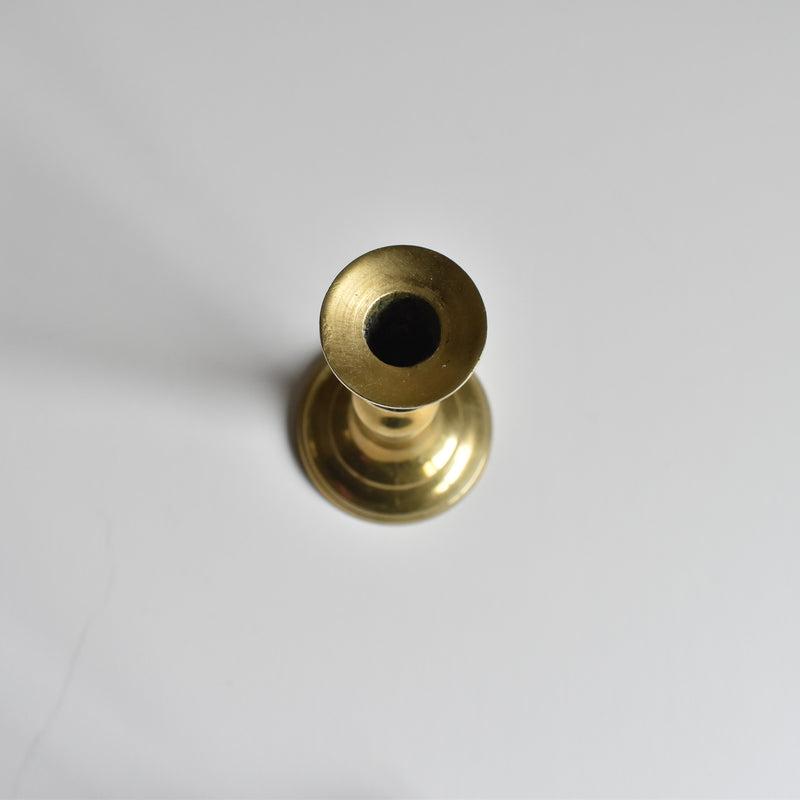 Vintage brass candle holder
