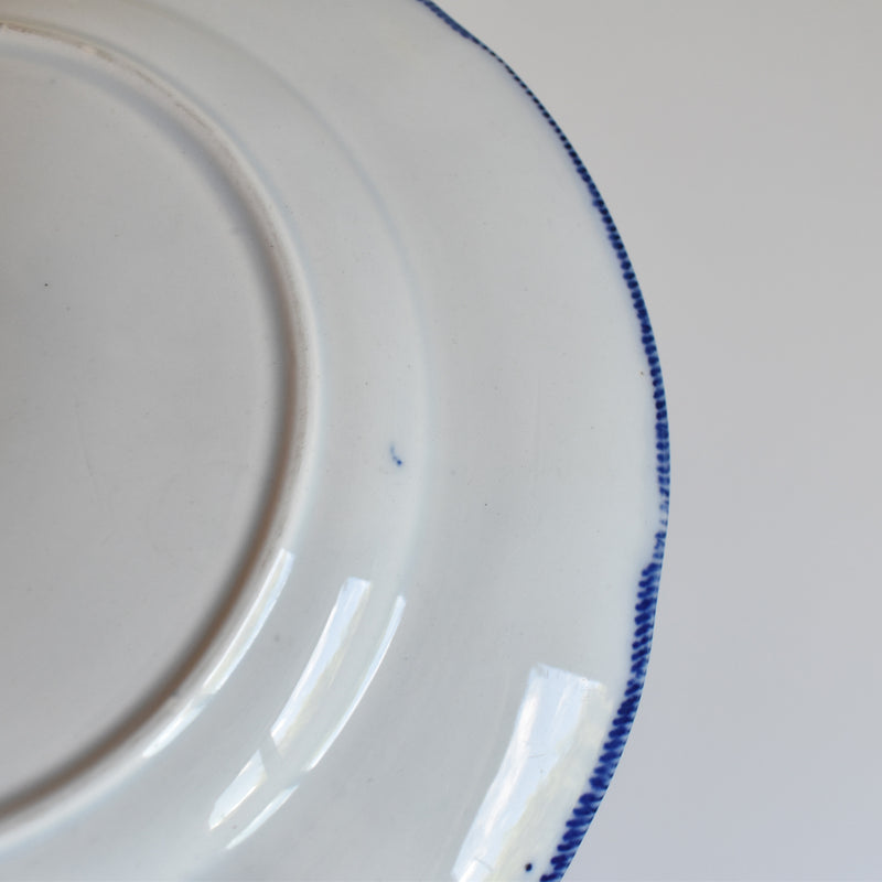 Antique Plate, Creil et Montereau, Flora